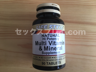LIFE STYLE マルチビタミン&ミネラルサプリメント